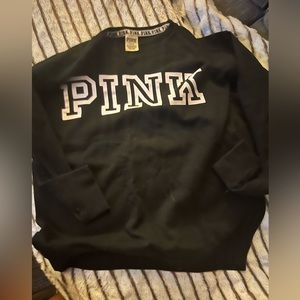 Pink brand crewneck sweatshirt